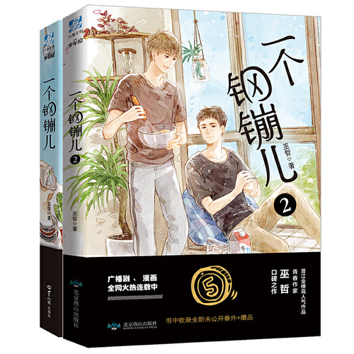 一个钢镚儿1+2小说 赠番外信纸明信片书签 巫哲继撒野炮楼格格不入狼行成双后青春言情甜文小说青春口碑之作正版小说畅销书JG - 图2