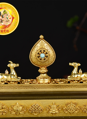 慧宝禅意风纯铜佛堂香炉禅意