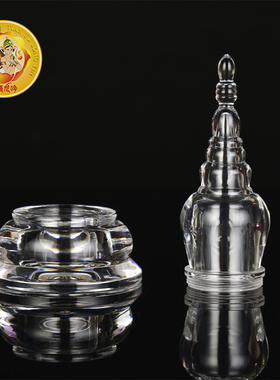 透明亚克力水晶舍利塔