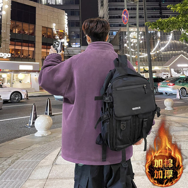 Teenagers' velvet thickened winter jackets for older children