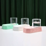 Керамический диспенсер для воды для котенка Пегги, немокрый рот для домашних животных, маленький рот, большая мордашка, миска для воды для кошек, автоматическое дозирование воды, 600 мл