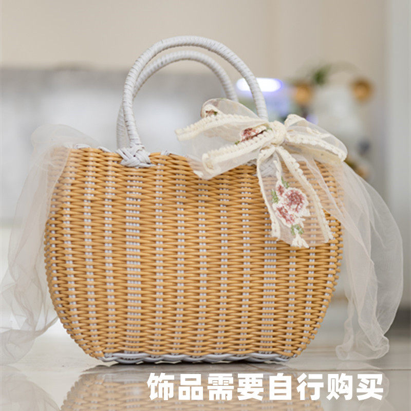 手提洗澡篮买菜购物篮子野餐篮郊游收纳筐鸡蛋蓝 伴手礼篮沙滩包,淘宝优惠券,粉丝福利购,淘宝优惠卷