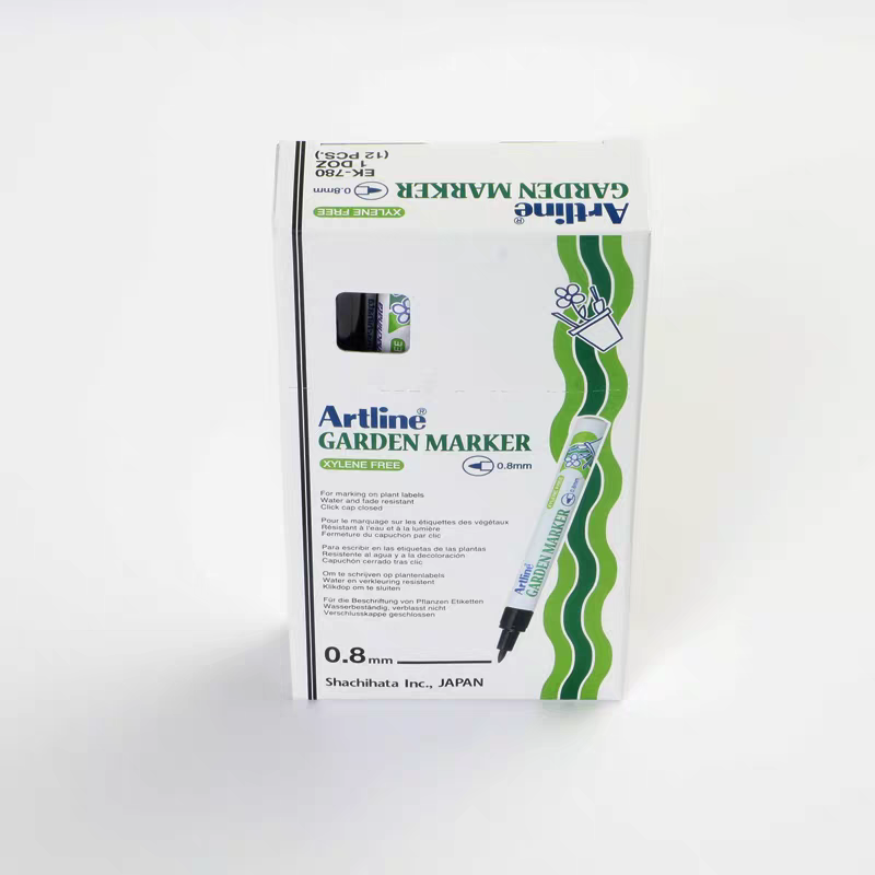 日本旗牌Artline雅丽户外园艺标签花盆记号笔EK-780防水耐光0.8mm,淘宝优惠券,粉丝福利购,淘宝优惠卷