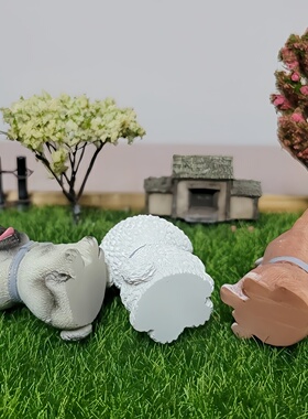 生日蛋糕微型摆件微景观造景模型