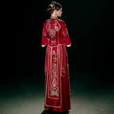 Традиционный свадебный наряд Сюхэ, демисезонное свадебное платье, коллекция 2022, большой размер, дракон и феникс