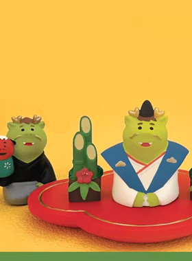 24新年生肖龙年福辰装饰小摆件