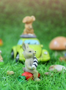 卡通小动物创意办公室桌面摆件