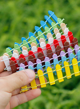 多肉植物苔藓微景观围栏装饰摆件