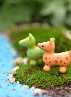 diy苔藓微景观可爱风卡通动物