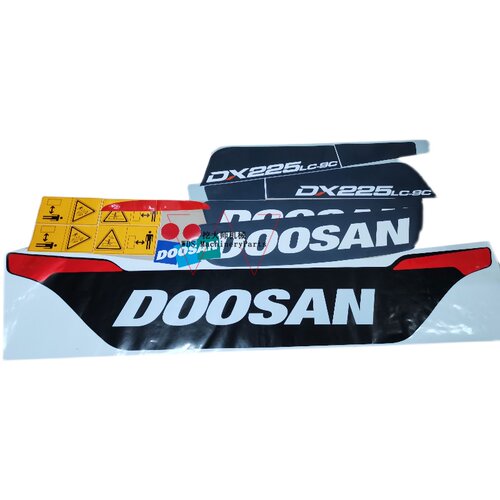 挖掘机斗山大宇DX150 215 225 420 230 260 380 360LC-9C全车贴纸 - 图3