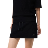 Базовая летняя юбка, спортивная мини-юбка для отдыха, с вышивкой, с акцентом на бедрах