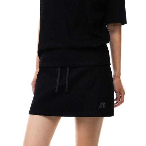 Базовая летняя юбка, спортивная мини-юбка для отдыха, с вышивкой, с акцентом на бедрах