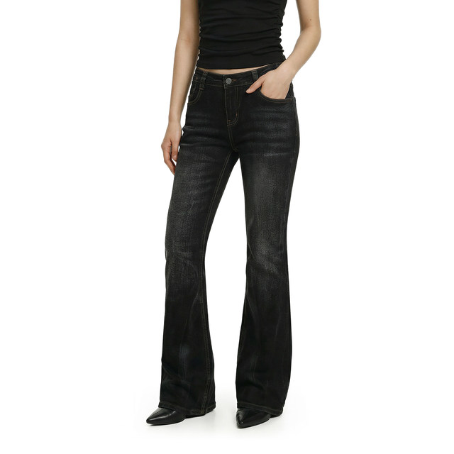 FDR official store low-waisted hot girl jeans for women
