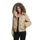FDR Southern District Fiona short cotton coat winter women's 2025 huge good-looking warm fur collar slim cotton coat