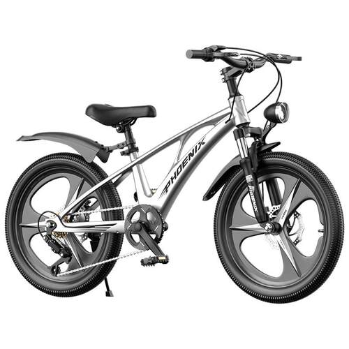 凤凰儿童自行车中大童6-8-11岁男生女孩小学生镁合金脚踏山地单车 - 图3