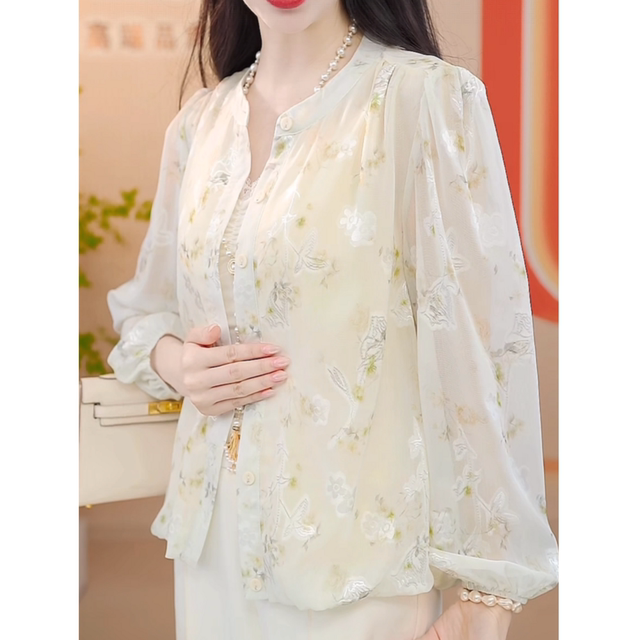 ເສື້ອແຈັກເກັດ jacquard apricot ຄົນອັບເດດ: ຂອງແມ່ຍິງ