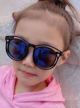 儿童遮阳太阳镜墨镜小孩男童女童时尚潮宝宝可爱防紫外线玩具眼镜