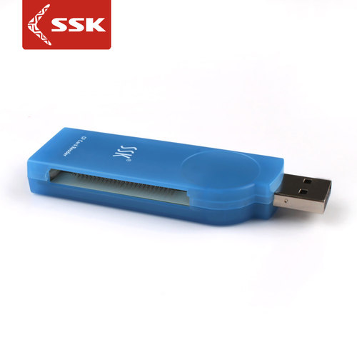 飚王SSK琥珀CF卡读卡器数控机床CF读卡器工业级CF专用飙王SCRS028-图0