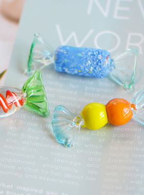 琉璃玻璃糖果摆件创意节日礼物