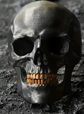 复古骷髅戒指男欧美夸张小众暗黑系朋克风潮流高级感独特指环个性