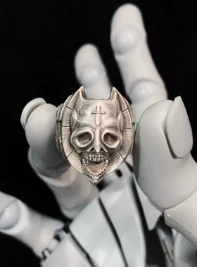 JOJO的奇妙冒险周边戒指吉良吉影杀手皇后枯萎穿心高级指环cos