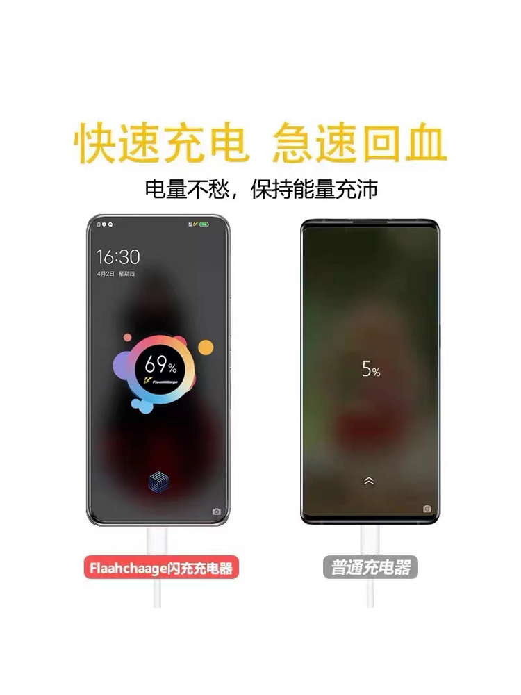 适用于vivo s16充电器头66W瓦超级闪充s16Pro手机充电头s16e快充头s15快充插头S16pro数据线套装快充充电器线 - 图1