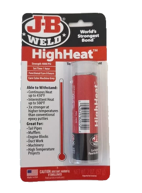 现货J-B Weld 8297 HighHeat 500 Degree Epoxy Putty Stick