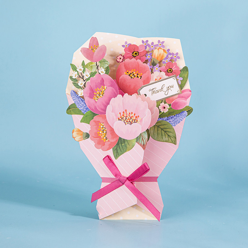 立体花卡片 新人首单立减十元 21年9月 淘宝海外