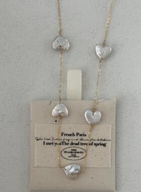 小众设计感百搭简约不规则项链