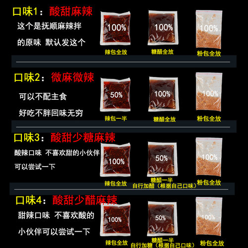 东北正宗抚顺麻辣拌调料10袋麻辣拌家用调料包麻辣面拌菜调料包邮 - 图1