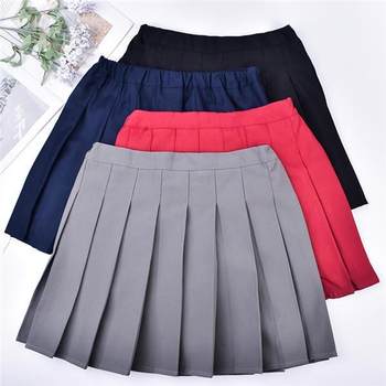 ເດັກຍິງ skirt plaid skirt ເດັກນ້ອຍຂອງໂຮງຮຽນປະຖົມ skirt ສີແດງ plaid skirt ວິທະຍາໄລເດັກຍິງ