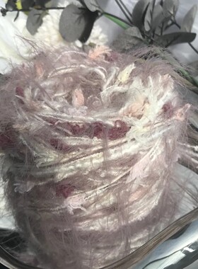 旧约·弥撒|diy新款手编特色长毛网红手混线毛线团海马毛编织