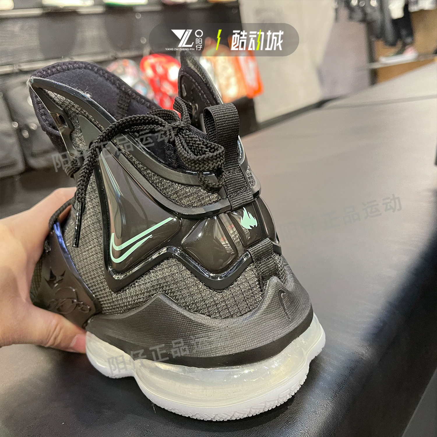 正品NIKE耐克男子詹姆斯LEBRON XIX EP缓震实战篮球鞋 DC9340-003 - 图1