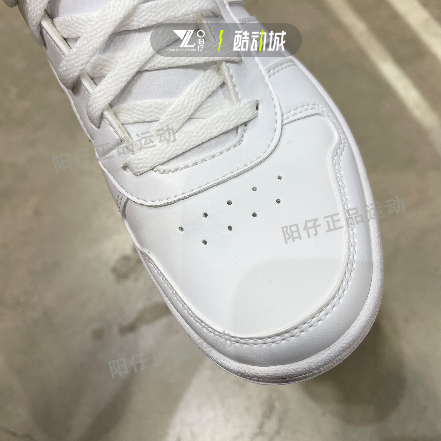 正品阿迪达斯NEO HOOPS 2.0女子运动休闲鞋高帮板鞋小白鞋 B42099 - 图2