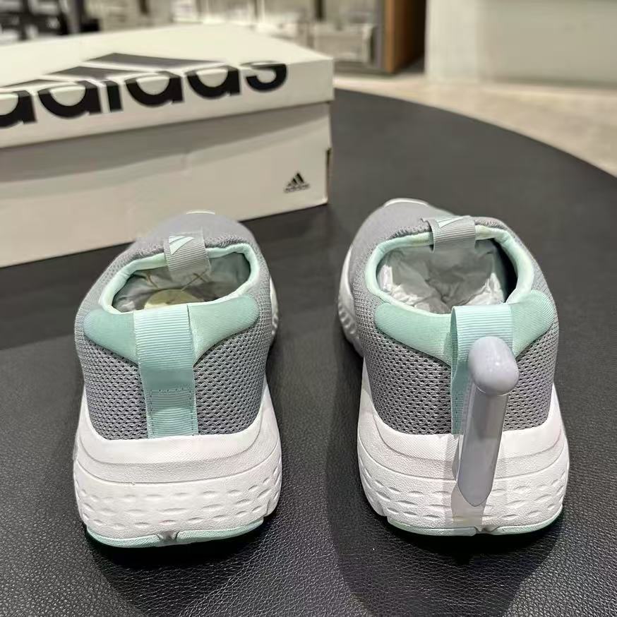 Adidas阿迪达斯女子轻便缓震网面透气轻便懒人一脚蹬运动鞋ID6514 - 图2