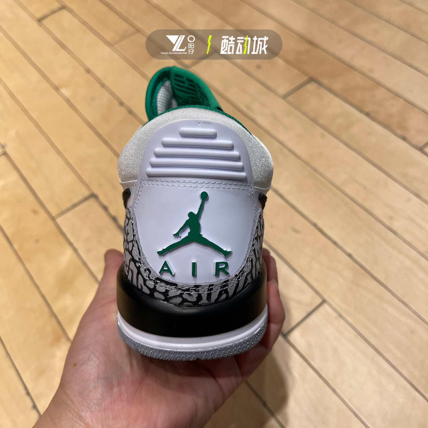 NIKE耐克AIR JORDAN LEGACY女子篮球鞋低帮复古运动鞋FN3407-101 - 图1