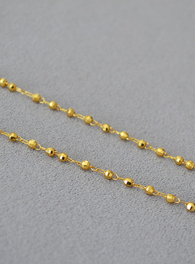 简约刻面珍珠锁骨链项链