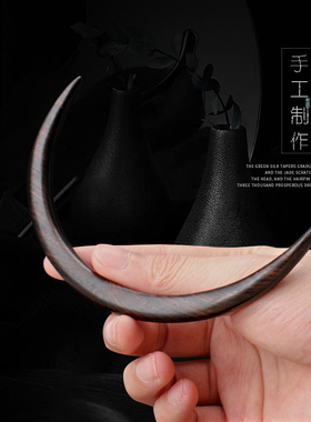 盘发简单汉服配饰简约