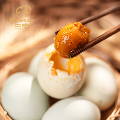 三宝高邮咸鸭蛋新鲜正宗流油试吃