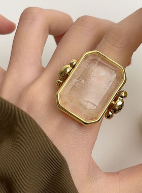 欧美法式小众设计夸张方形方糖