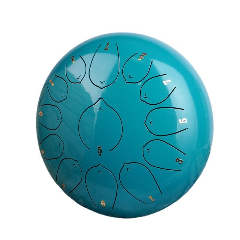 空灵鼓乐器12寸13音国风莲花鼓钢舌鼓击打型乐器跨境 源头工厂,淘宝优惠券,粉丝福利购,淘宝优惠卷