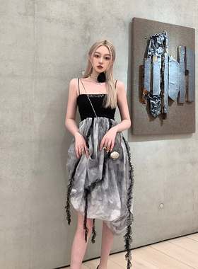 BBBLUE品牌周边钻石玫瑰项链