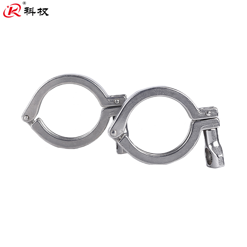 卫生级快装卡箍304/201不锈钢接头卡盘抱箍快接精铸卡扣管夹重型 - 图2