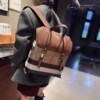 Genuine leather backpack cowhide casual backpack 15 inch computer