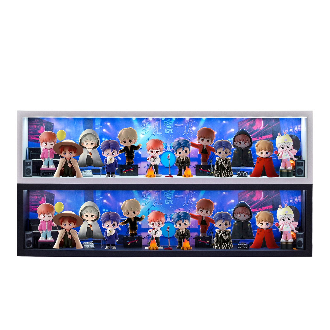 适用檀健次多见一次手办盲盒收纳主题场景演唱会展示盒摆件礼物 - 图3