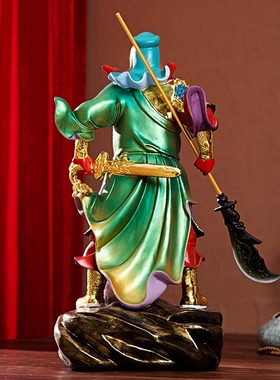 寺庙关公摆件关公佛像关