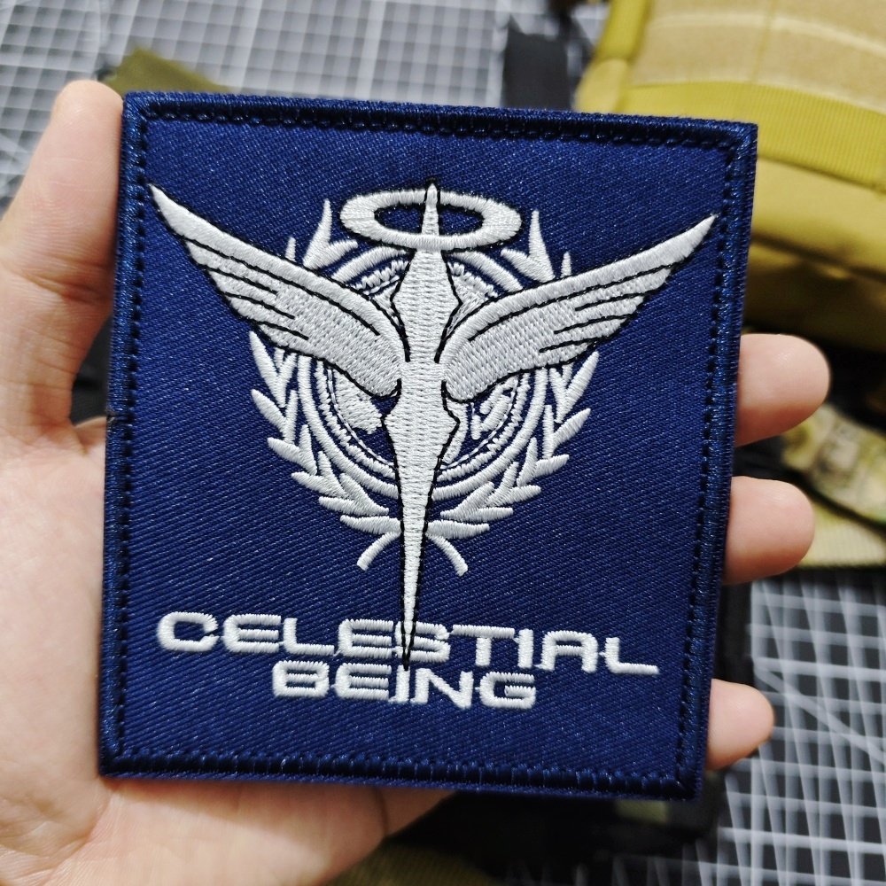 机动战士高达士气章刺绣魔术贴章 户外背包贴徽章DIY布贴装饰臂章,淘宝优惠券,粉丝福利购,淘宝优惠卷