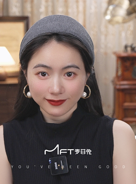 易梦玲同款发箍宽边针织显脸小头箍秋冬休闲百搭高级气质发饰头饰