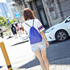 ZACKPACK draw pocket backpack custom printed logo