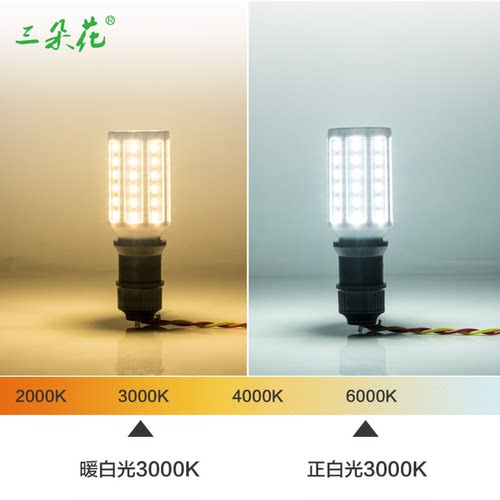 led玉米灯E27超亮e14螺口家用220v110v低压24v36V48v12vled灯泡 - 图2